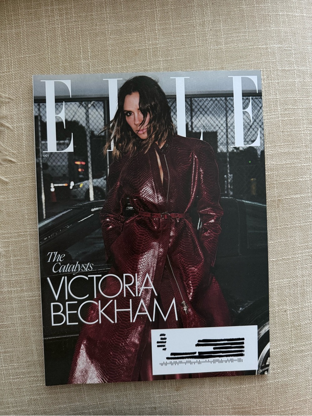 Victoria Beckham Elle Magazine